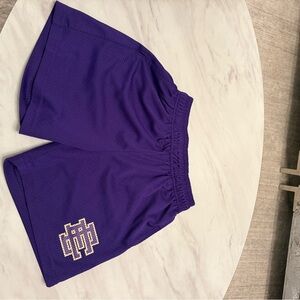 Eric Emanuel Purple Athletic Shorts